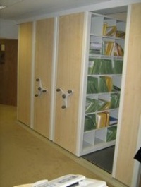 Mobile Office Shelving for Files